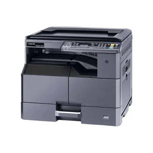 МФУ Kyocera МФУ лазерное TASKalfa 2021 (A3), Printer/Scanner/Copier, монохромное, 600 dpi, 20/10 ppm (A4/A3), 256 MB, 500 MHz, tray 100+300 sheets, USB 2.0, EcoPrint, без крышки сканера, drum 150k, starter toner 3k (1102ZP3NL0)