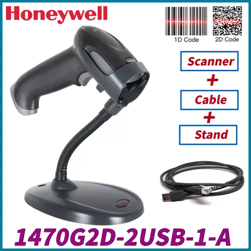 Сканер Honeywell 1470g2D 2D USB kit со стойкой (1470G2D-2USB-1-R)