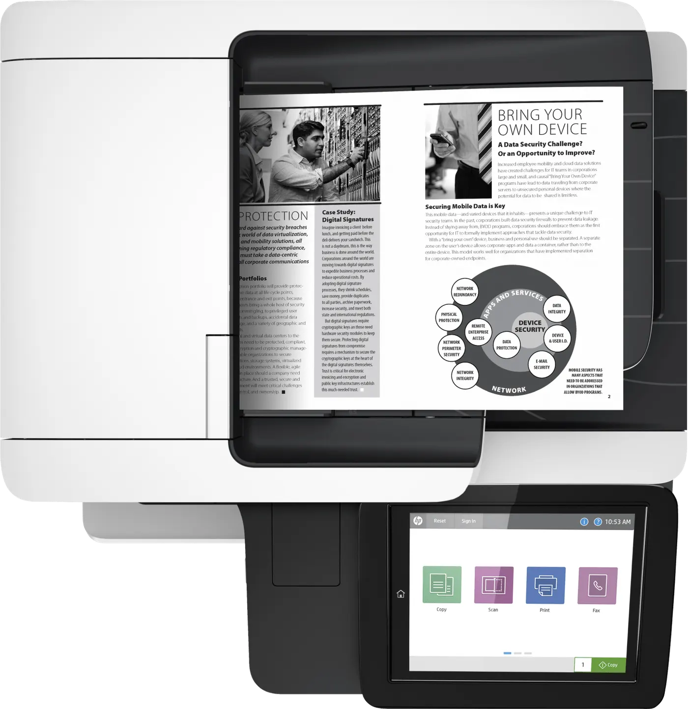 HP LaserJet Enterprise MFP M528dn
