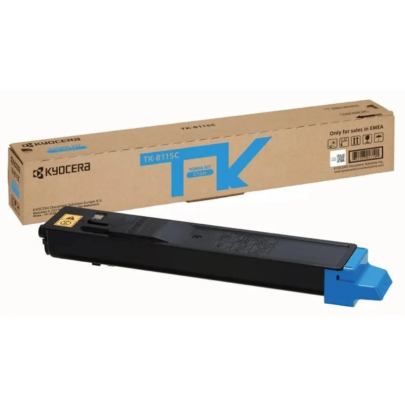 Картридж KYOCERA TK-8115C 6 000 стр. Cyan для M8124cidn/M8130cidn (1T02P3CNL0)