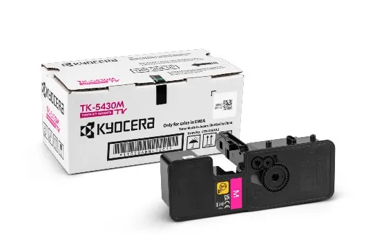 Картридж KYOCERA TK-5430M 1 250 стр. Magenta для ECOSYS PA2100cx, ECOSYS PA2100cwx/ ECOSYS MA2100cfx, ECOSYS MA2100cwfx (1T0C0ABNL1)