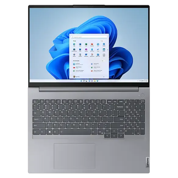 Ноутбук Lenovo ThinkBook 16 Gen 9 (16" Intel), Intel® Core™ 5 210H (E-cores up to 3.60GHz, 12MB), 16" WUXGA Non-Touch, 16.0GB, 1x512GB SSD M.2 2242 PCIe Gen4 QLC, Intel® Graphics, BT 5.4,Wi-Fi 7 2x2 BE, 100/1000M Ethernet, FPR, 1080P FHD IR, 3 Cell Li-ion 48Wh, 65W, 2YR Depot/CCI,1CourierCarryin, Backlit (21US004TFW)