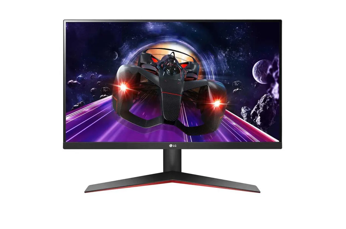 Монитор LG LCD 23.8'' 16:9 1920х1080(FHD) IPS, Нет, 75 Hz, 250cd/m2, 1000:1, 1K:1, 1ms, VGA, HDMI, DP, Tilt, чёрная (24MP60G-B)