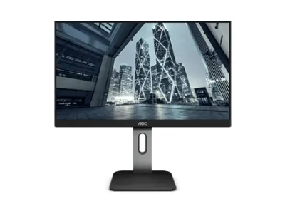 Монитор AOC жидкокристаллический 24P1/01 LCD 23.8'' 16:9 1920х1080(FHD) IPS, nonGLARE, 60 Hz, 250 cd/m2, H178°/V178°, 1000:1, 50М:1, 16.7M, 5ms, VGA, DVI, HDMI, DP, USB-Hub, Height adj, Pivot, Tilt, Swivel, Speakers