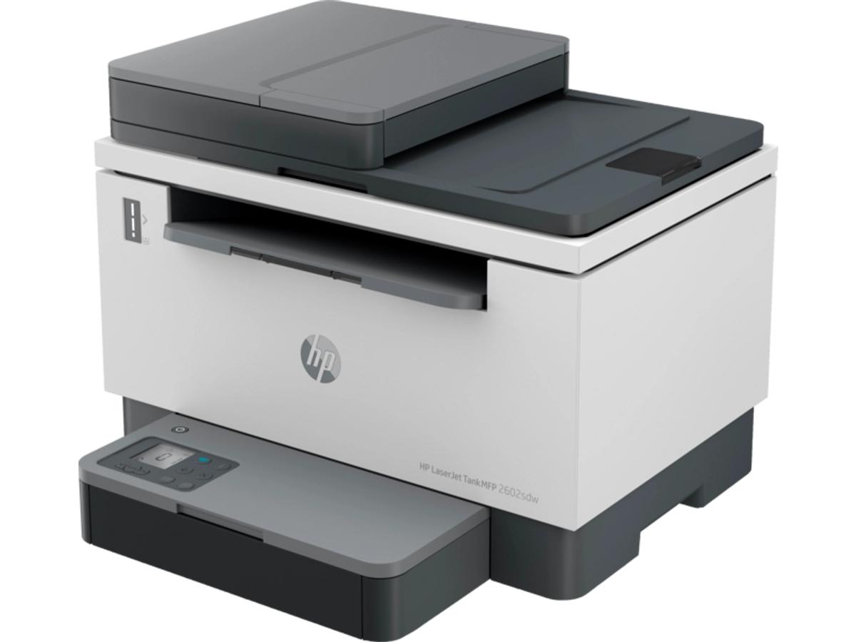 МФУ HP 2R7F5A LaserJet Tank MFP 2602sdw Printer (A4), Printer/Scanner/Copier, 600 dpi, 22 ppm, 64 MB, 500 MHz, 250 pages tray, USB+Ethernet+WiFi, Duty 25K pages
