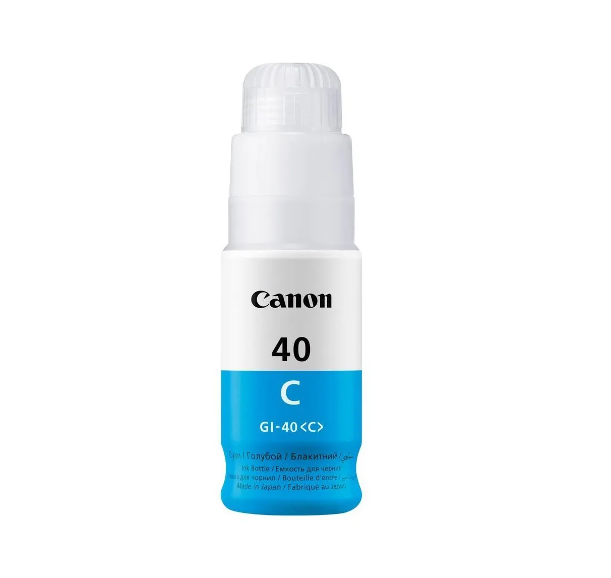 Чернила Canon GI-40 Cyan для PIXMA G5040/G6040/GM2040 (3400C001)