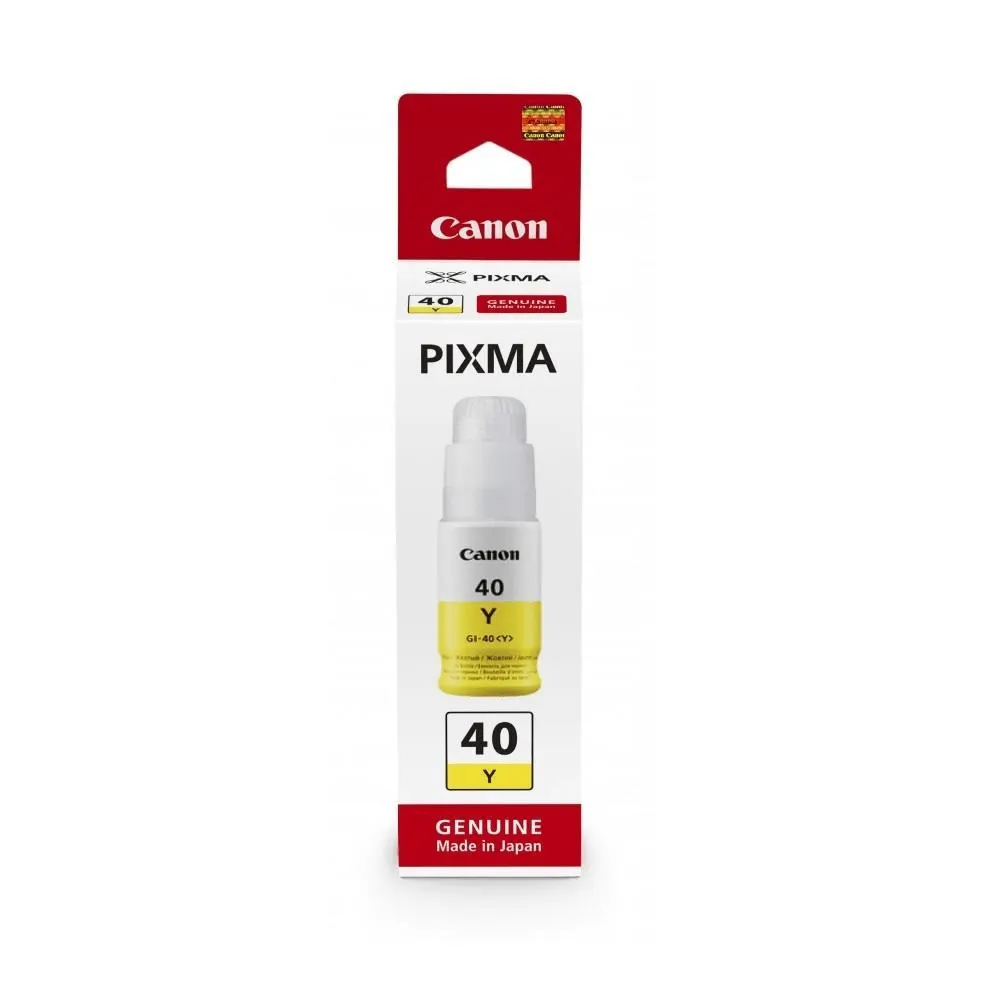 Чернила Canon GI-40 Yellow для PIXMA G5040/G6040/GM2040 (3402C001)