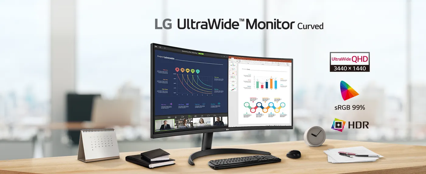 Монитор LG 34WR50QK 34" WQHD 100 Гц (34WR50QK-B.ARUZ)