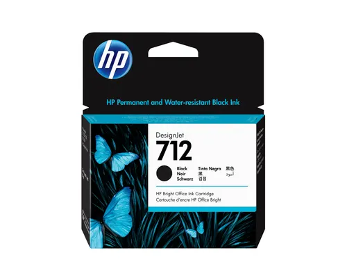 Картридж HP 712 80-ml чёрная DesignJet Ink Cartridge (3ED71A)