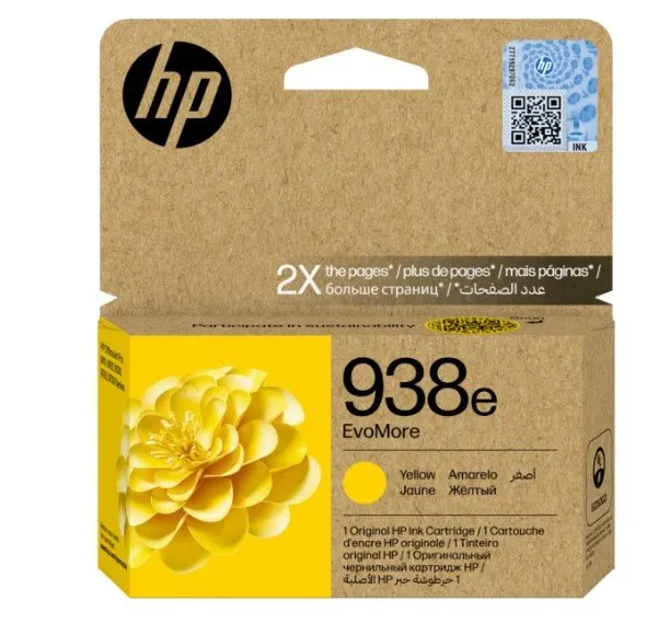 Картридж HP Europe 938e EvoMore Yellow оригинальный (4S6Y1PE)