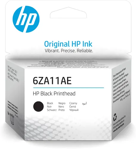 Печатающая головка HP чёрная Original Printhead 6ZA11AE для HP Ink Tank 100/300/400 Series, Smart Tank 300/400 Series