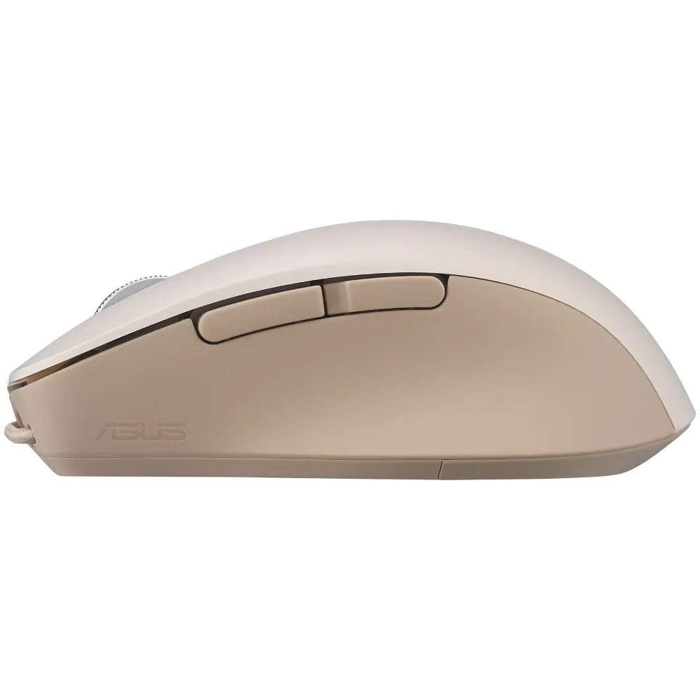 Мышь ASUS компьютерная Marshmallow Mouse MD100 Beige (90XB07A0-BMU0A0)