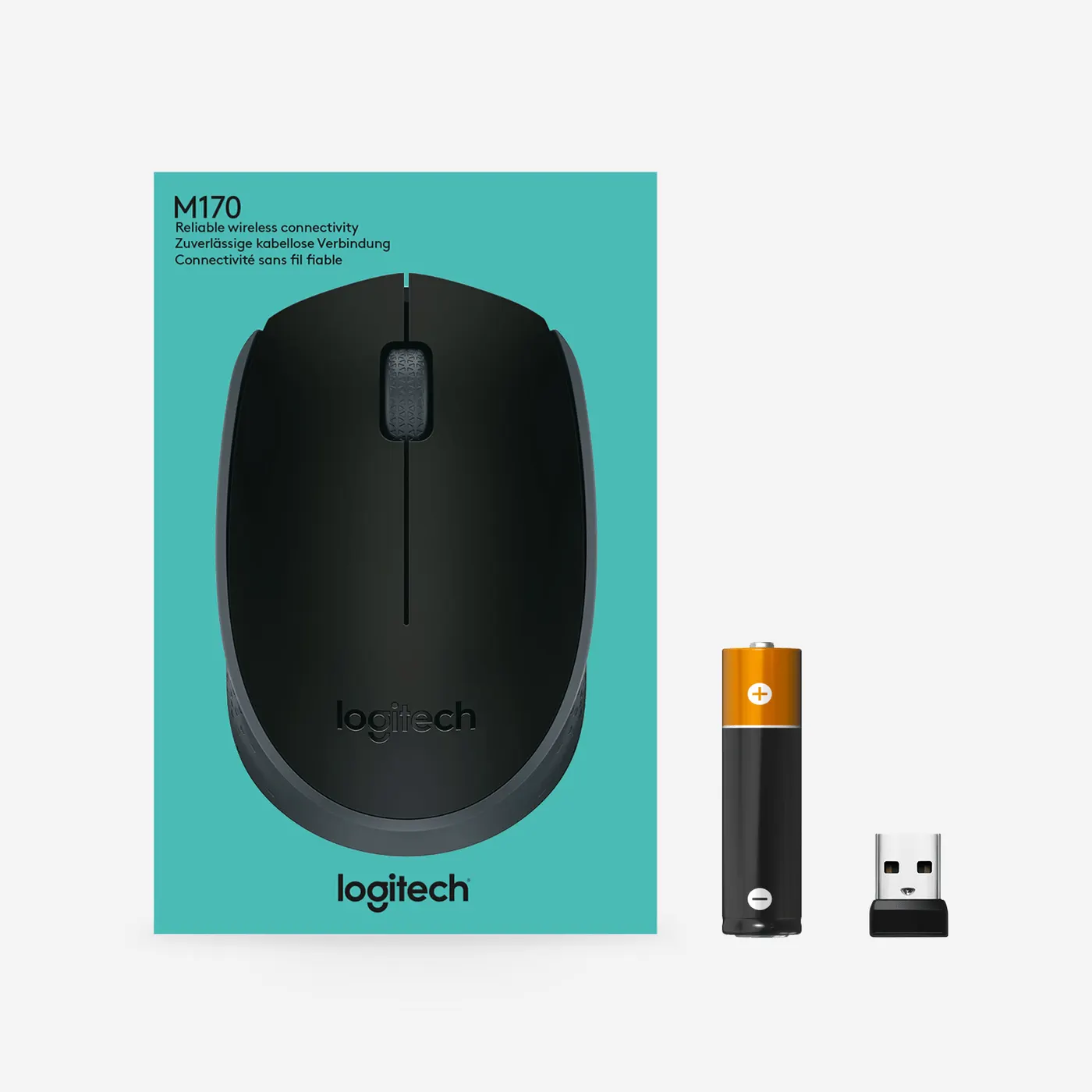 Мышь Logitech M171 чёрная (910-004424)