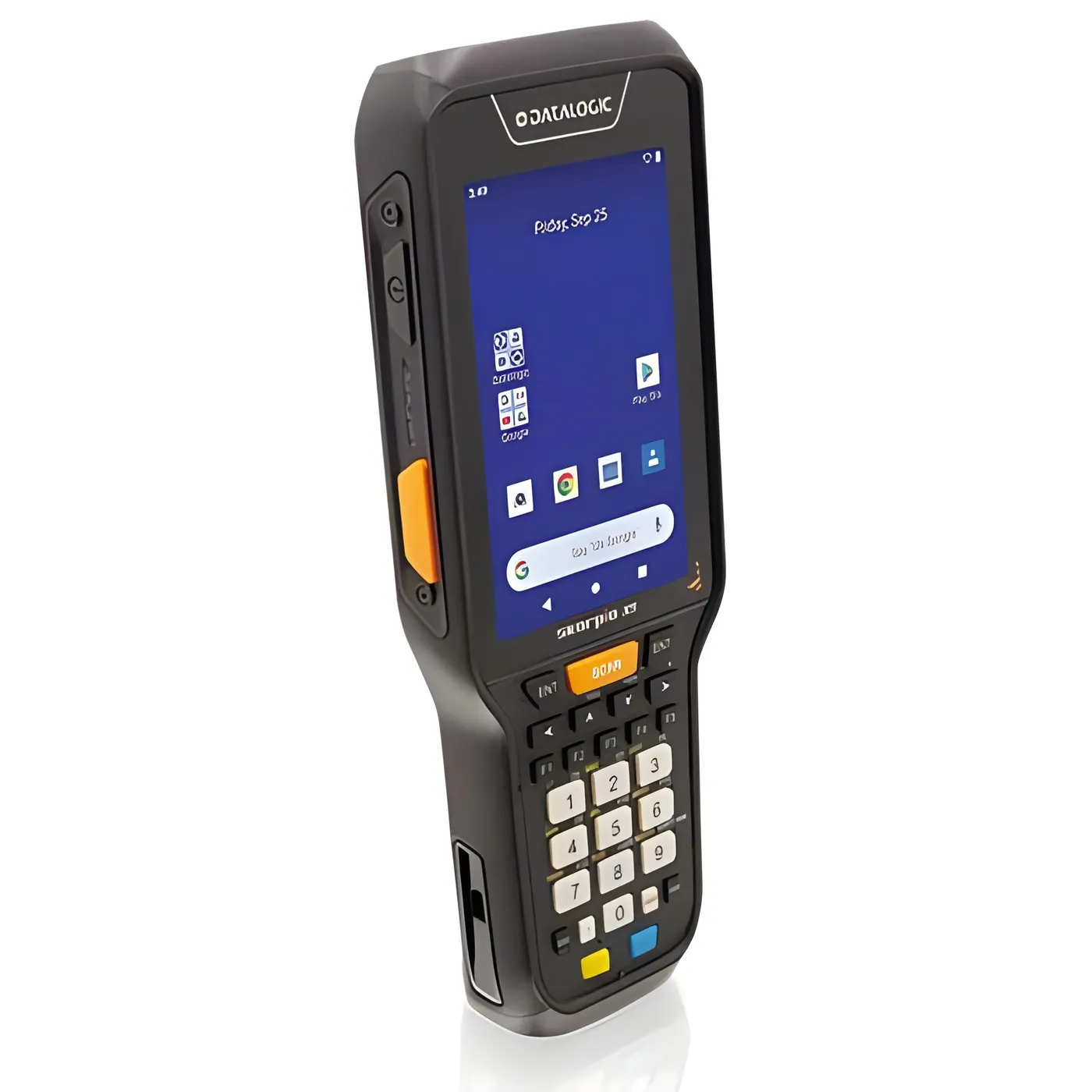 Рукоятка Datalogic Skorpio X5 Pistol Grip, 802.11 a/b/g/n/ac, 4.3" display, BT V5, 4GB RAM/64GB Flash, 28-Key Numeric, 2D Imager SR w Green Spot, Android 10, with Extended Battery (943500035)