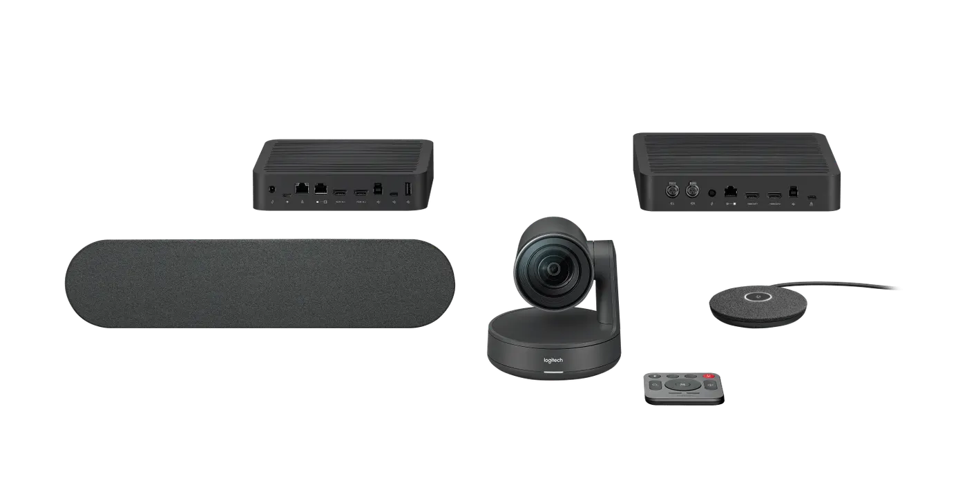 Комплект ВКС Logitech Система для видеоконференций Rally Standard (M/N: V-R0009/V-R0010/V-R0011/V-U0047/V-U0048/V-U0049) (960-001218)