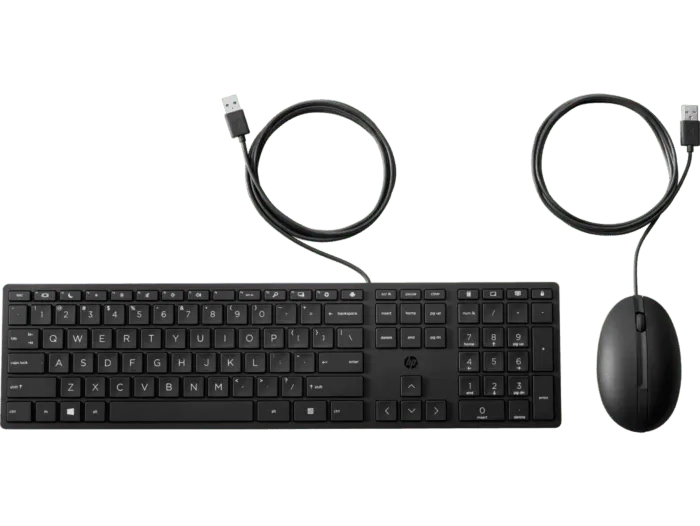 Комплект клавиатура и мышь HP Wired Desktop 320MK G2 (9SR36UT)