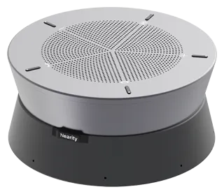 Комплект ВКС Nearity SpeakerMic: Daisy-chain(max 5 devices connectable), Voice pick-up range 5m, Full duplex communication, Adaptable from small to large conference room (AW-A20)