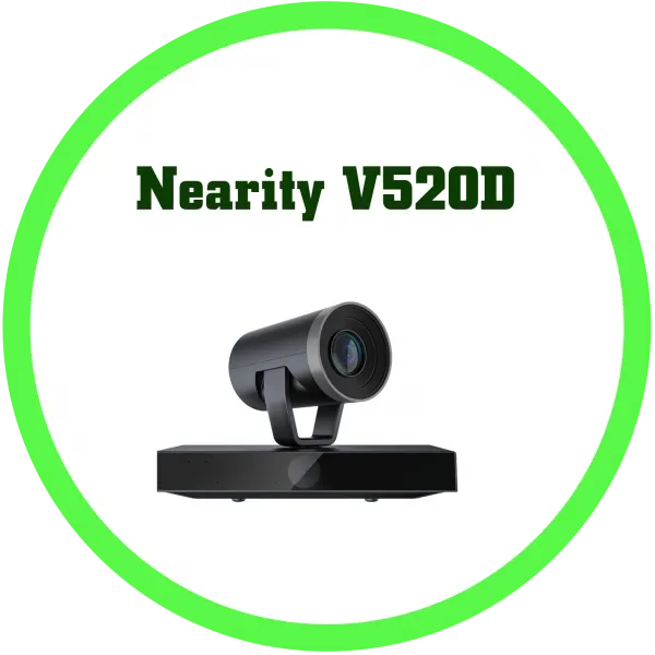 Комплект ВКС Nearity 2K QHD, DFOA: Utral wide 120°, AI mode: Auto Framing, 4x Zoom, 4-element MEMS microphone array, Effective pickup distance: 5m, AI Noise suppression/Reverberation, Suppression/Echo cacellation/AGC, Full duplex communication, Plug-and-Play (AW-V520D)