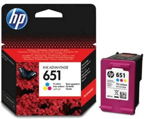 Картридж HP 651 трёхцветный оригинальный (C2P11AE)
