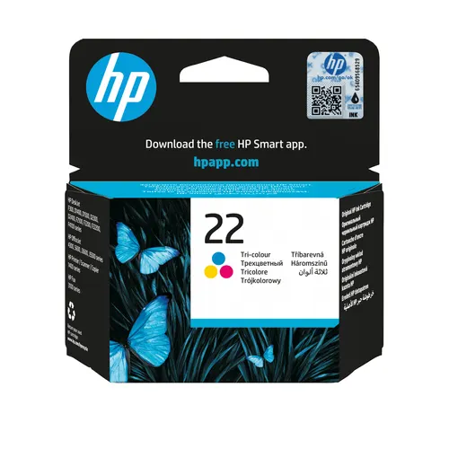 Картридж HP 22 трёхцветный оригинальный (C9352AE)
