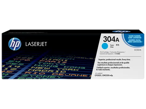 Картридж HP Color LaserJet CP2025 Cyan Crtg для CLJ CP2025/CM2320MFP (CC531A)