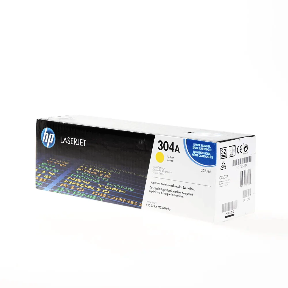 Картридж HP Color LaserJet CP2025 Yellow Crtg (CC532A)