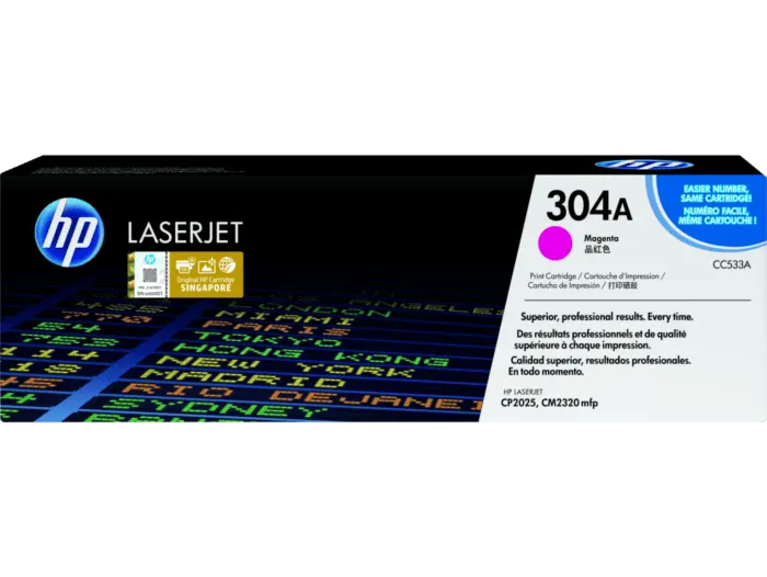 Картридж HP Color LaserJet CP2025 Magenta Crtg (CC533A)