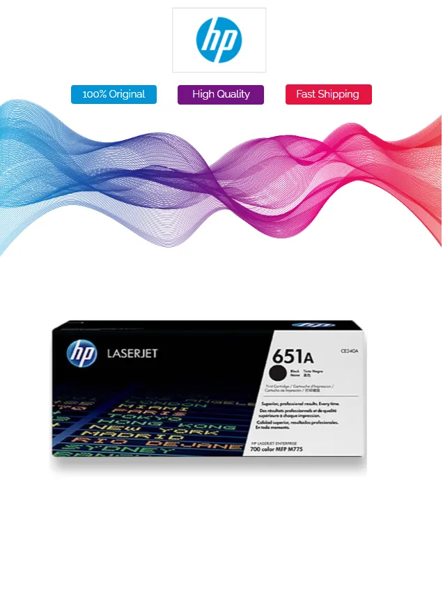 Картридж HP LaserJet 700 Color MFP 775 чёрная Crtg (CE340A)
