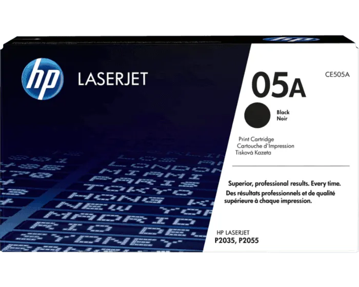 Картридж HP Картиридж LaserJet чёрная Print Cartridge (CE505A)