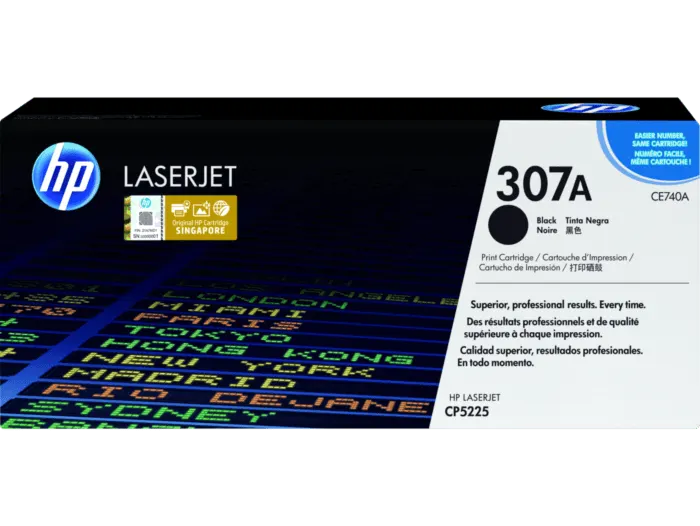 Картридж HP Color LaserJet CP5225 чёрная Crtg (CE740A)