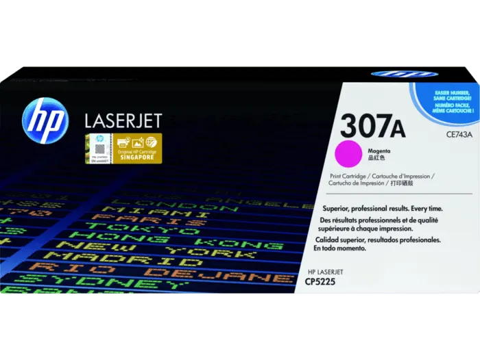 Картридж HP Color LaserJet CP5225 Mgnt Crtg (CE743A)