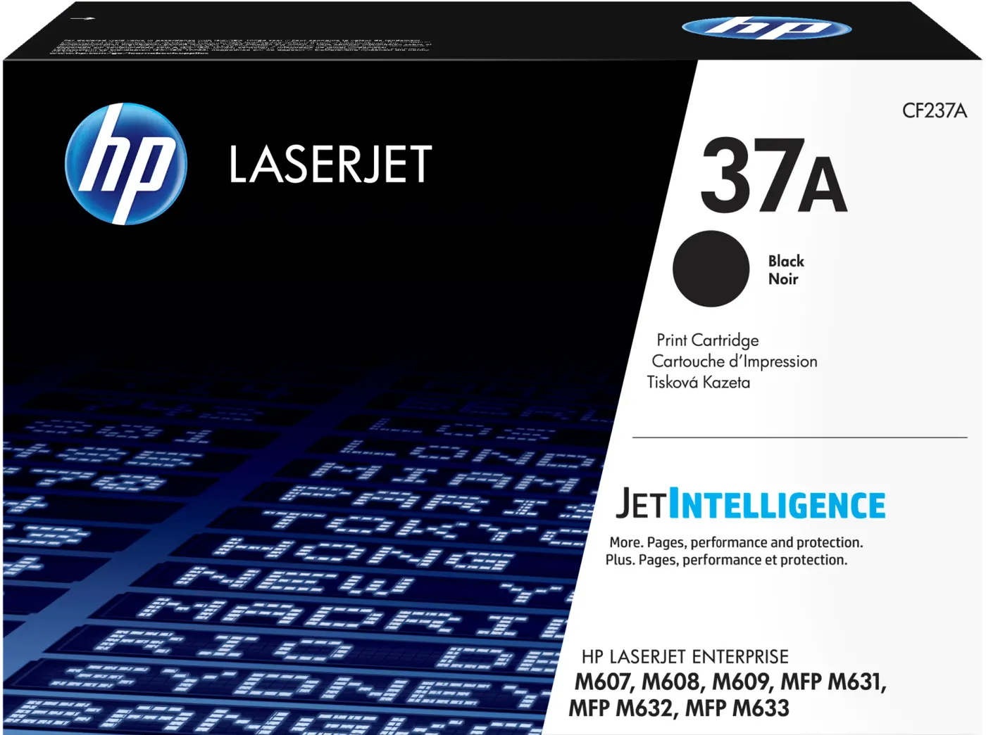 Картридж HP 37A чёрная LaserJet Toner Cartridge (CF237A)