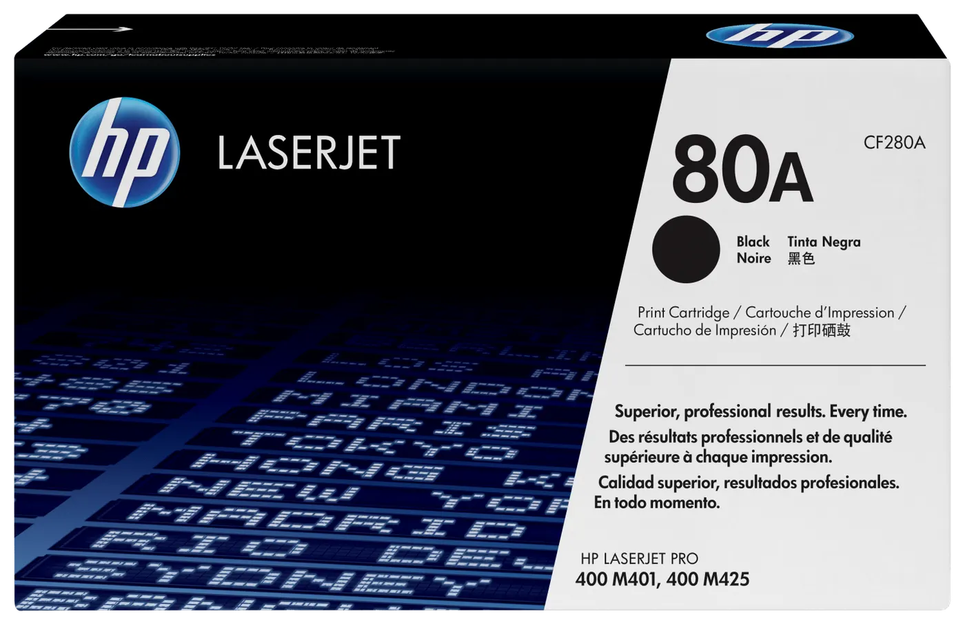 Картридж HP 80A LaserJet Pro чёрная Cartridge (CF280A)