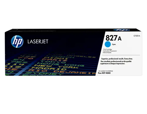 Картридж HP 827A Cyan LaserJet Toner Cartridge (CF301A)