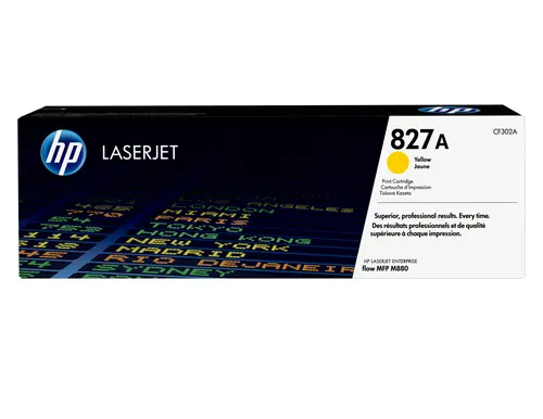 Картридж HP 827A Yellow LaserJet Toner Cartridge (CF302A)