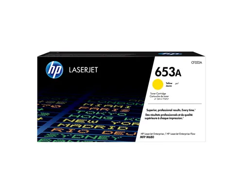 Картридж HP 653A Yellow LaserJet Toner Cartridge (CF322A)