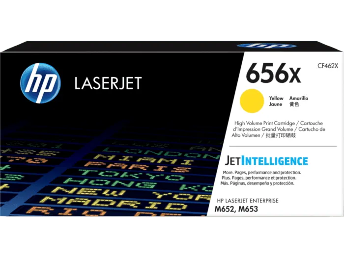 Картридж HP 656X Yellow LaserJet Toner Cartridge (CF462X)