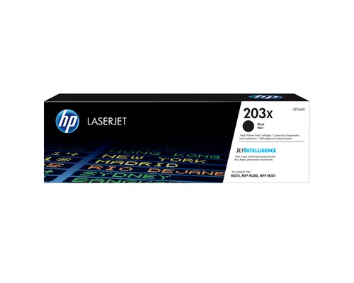 Картридж HP 203X чёрная LaserJet Toner Cartridge (CF540X)