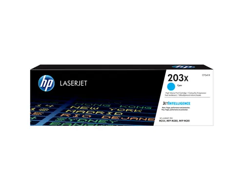 Картридж HP 203X Cyan LaserJet Toner Cartridge (CF541X)