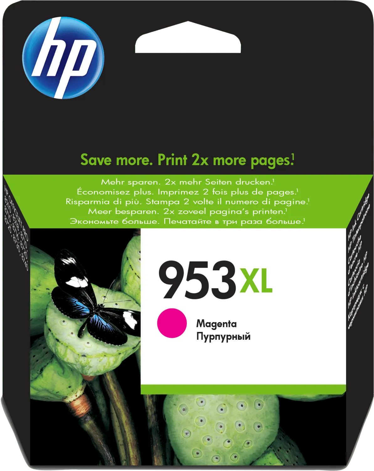 Картридж HP 953XL повышенной ёмкости Magenta оригинальный (F6U17AE)