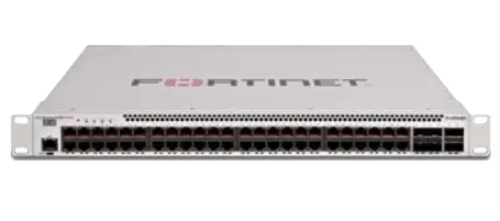 Коммутатор Fortinet Layer 2/3 FortiGate switch controller compatible PoE+ switch with 48 x GE RJ45 ports, 4 x 10 GE SFP+ and 2 x 40 GE QSFP+, with automatic Max 750W POE output limit (FS-548D-FPOE)