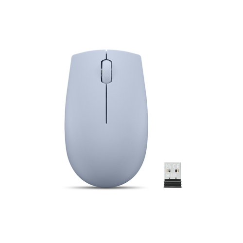 Мышь Lenovo 300 беспроводная компактная мышь (голубая) (GY51L15679)