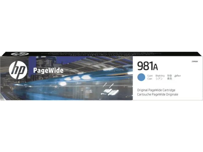 Картридж HP 981A Cyan Original PageWide Cartridge (J3M68A)