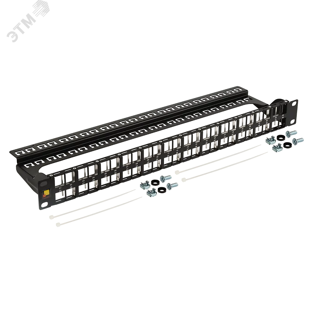 Патч-панель NM-PPU48C (48 портов, UTP, Cat. 5e)