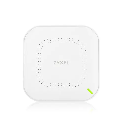 Точка доступа ZyXEL Wi-Fi 6 Access Point NebulaFlex NWA50AX, 802.11ax (AX1800), MU-MIMO 2x2+2x2, 1xLAN GE, w/o support 802.1x and captive portal, incl. PSU (NWA50AX-EU0102F)