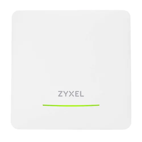 Точка доступа ZyXEL Wi-Fi 6 Outdoor Access Point NebulaFlex NWA55AXE, 802.11ax (AX1800), MU-MIMO 2x2+2x2, external antennas (included), 1xLAN GE, IP55, only PoE (injector incl.) (NWA55AXE-EU0102F)