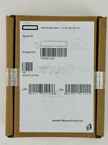Серверный модуль HPE Вентилятор ProLiant DL3X0 Gen11 1U 2P стандартный комплект вентиляторов (P54697-B21)