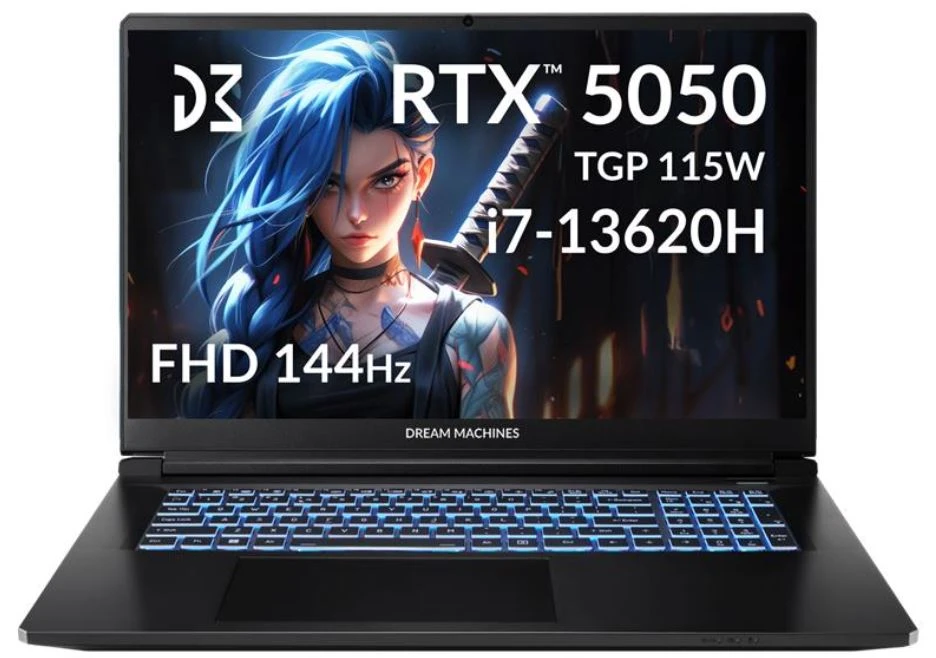Ноутбук Dream Machines RG5050-17KZ27 / V270RNM (RG5050-17KZ27)