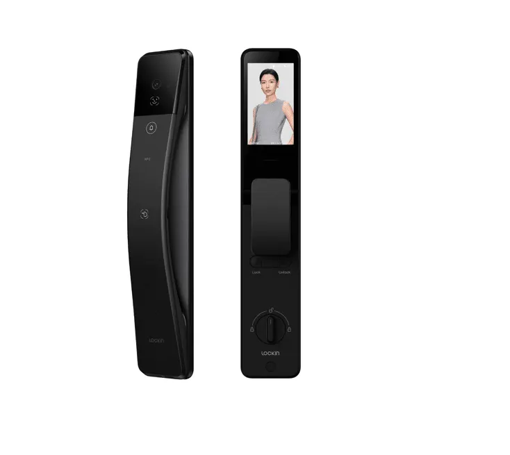 Lockin SMART LOCK S6 max венозный рисунок пальца Face ID PIN-код NFC Wi-Fi + Bluetooth механический ключ приложение