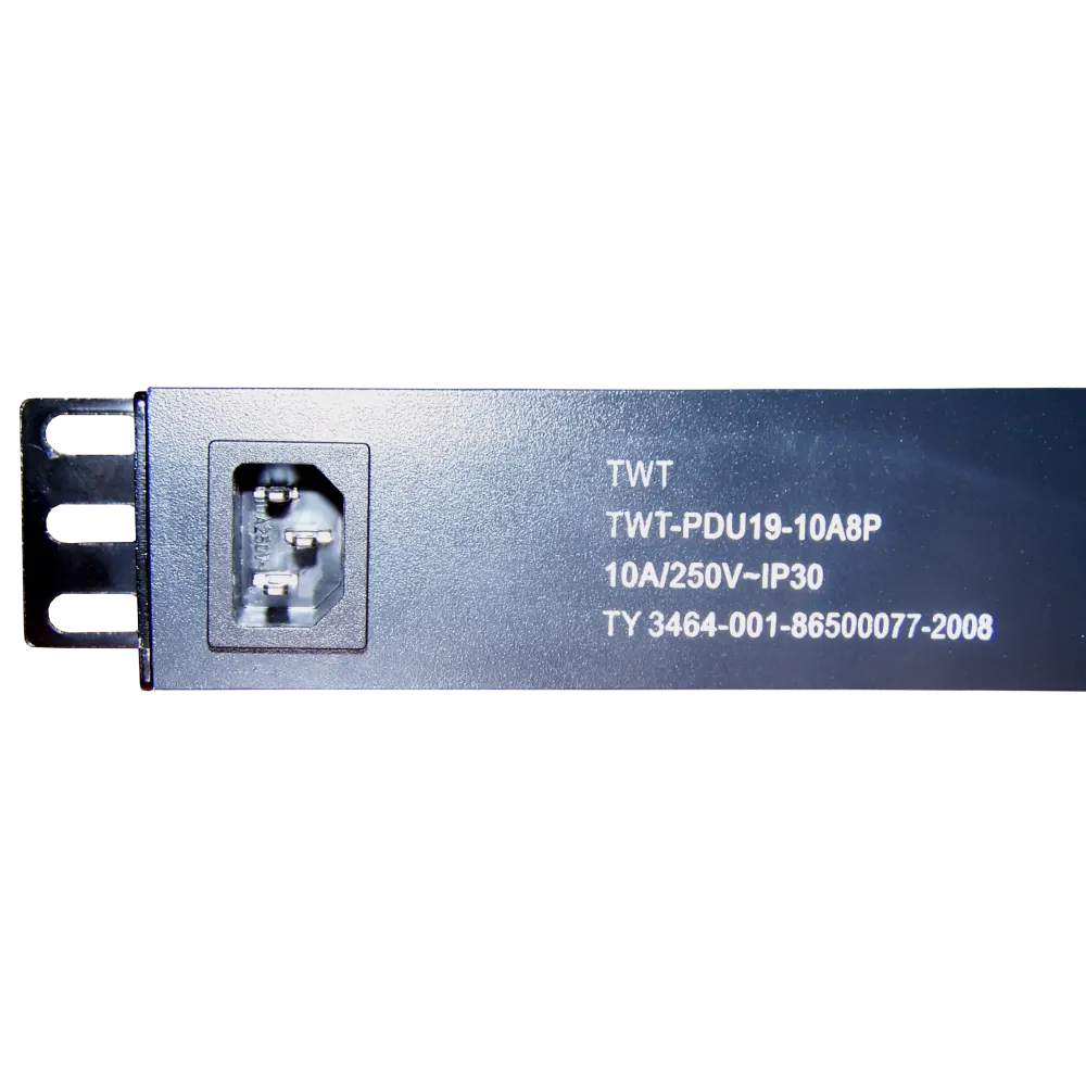 Блок распределения питания Lanmaster Блок розеток 19", 1-фазный с выключателем, 10A / 250V, 8xSchuko, 3.0 м, вилка Schuko (TWT-PDU19-10A8P-3.0)